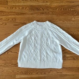 Women’s GAP sweater. Size large. Off-white.